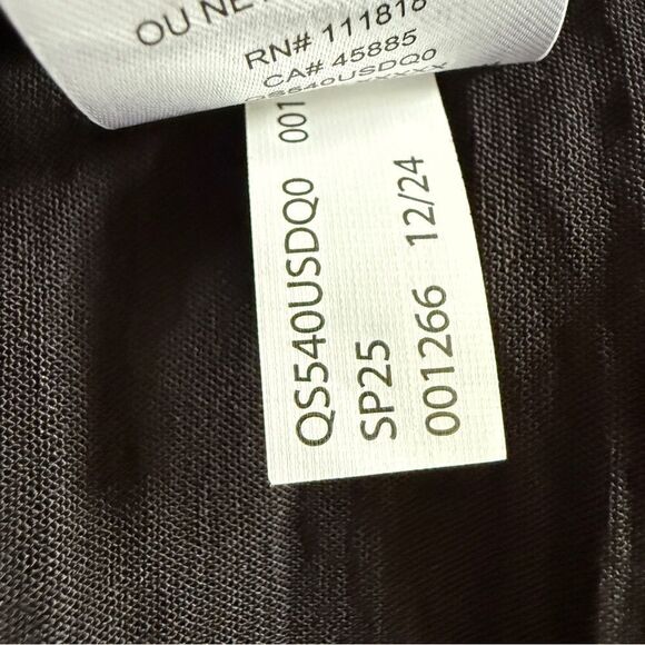 Michael Kors crinkle blouse top flare sleeve - Picture 10 of 10